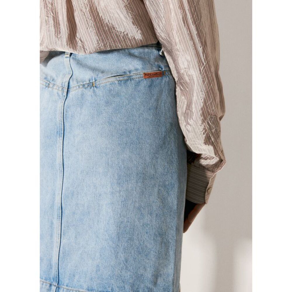 MARTINE ROSE Narrow Front Mini Skirt - Picture 3 of 6